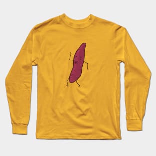 Funny sweet potato Long Sleeve T-Shirt